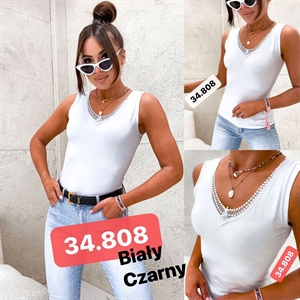 Bluzka damska bez rękawów  S-XL