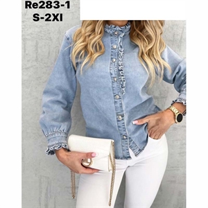 Koszula jeansowa damska  S-2XL