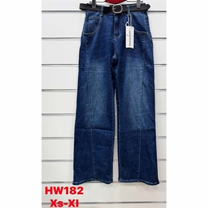 Jeansy szerokie nogawki  XS-XL
