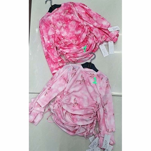 Bluzka prązkowana dziewczęca 4-14