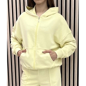 Bluza damska rozpinana na zamek z kapturem produkt Turecki  S/M-L/XL