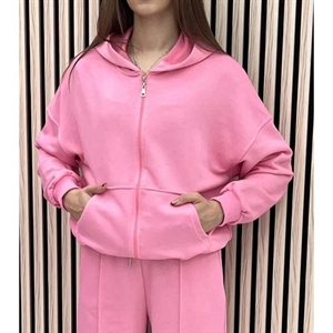 Bluza damska rozpinana na zamek z kapturem produkt Turecki  S/M-L/XL