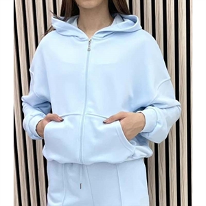 Bluza damska rozpinana na zamek z kapturem produkt Turecki  S/M-L/XL