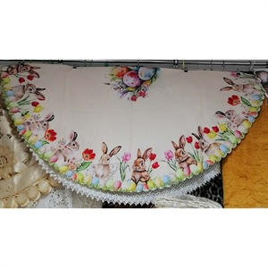 Obrus wielkanocny 180CM