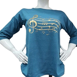 Koszulka damska z rękawem 3/4 produkt Turecki  M-XL