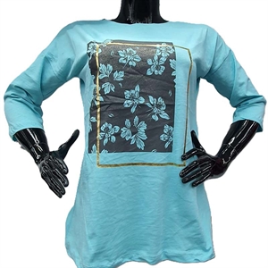 Koszulka damska z rękawem 3/4 produkt Turecki  M-XL