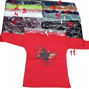 Koszulka damska z rękawem 3/4 produkt Turecki  M-XL