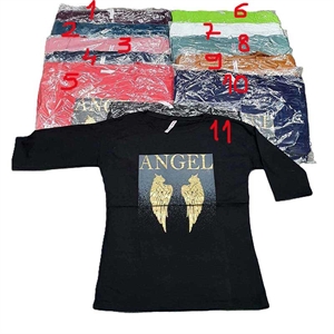 Koszulka damska z rękawem 3/4 produkt Turecki  M-XL