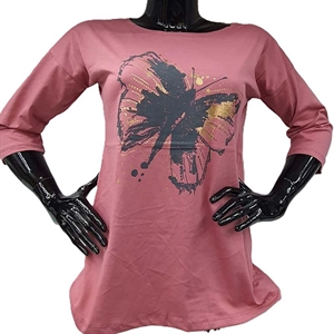 Koszulka damska z rękawem 3/4 produkt Turecki  M-XL