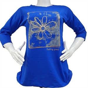 Koszulka damska z rękawem 3/4 produkt Turecki  M-XL