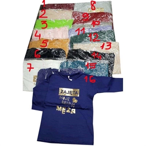 Koszulka damska z rękawem 3/4 produkt Turecki  M-XL