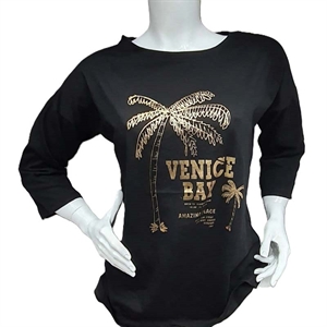 Koszulka damska z rękawem 3/4 produkt Turecki  M-XL