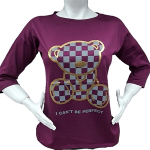 Koszulka damska z rękawem 3/4 produkt Turecki  M-XL