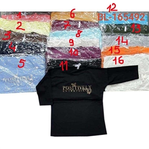 Koszulka damska z rękawem 3/4 produkt Turecki  M-XL