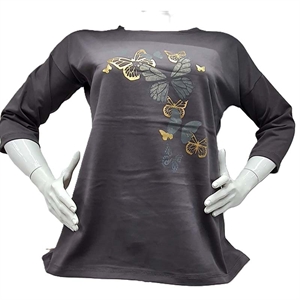 Koszulka damska z rękawem 3/4 produkt Turecki  M-XL