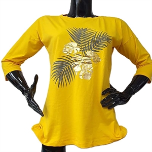 Koszulka damska z rękawem 3/4 produkt Turecki  M-XL