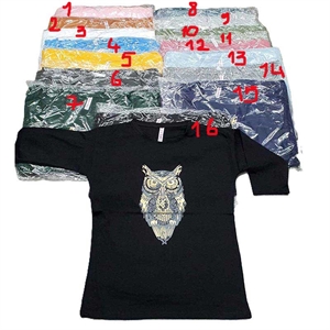 Koszulka damska z rękawem 3/4 produkt Turecki  M-XL