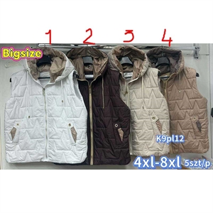 Kamizelka damska Big Size  4XL-8XL
