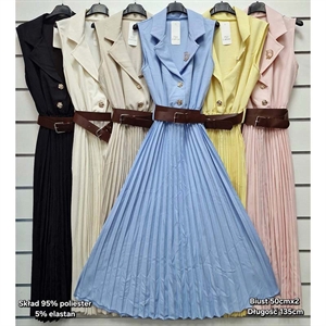 Sukienka plisowana damska produkt Włoski