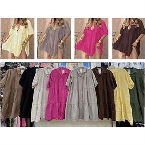 Sukienka koszulowa damska produkt Włoski