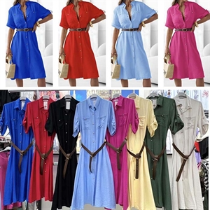 Sukienka koszulowa damska produkt Włoski