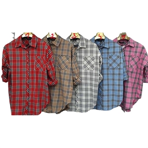 Koszula damska kratka produkt Turecki  S-2XL