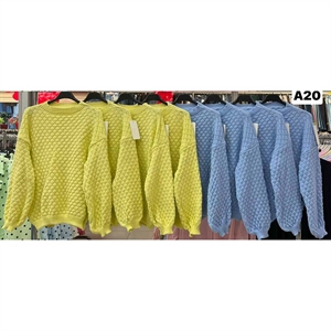 Sweter damski okrągły - Produkt Włoski