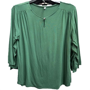 Bluzka damska z rękawem 3/4 (S-2XL) - Produkt Polski