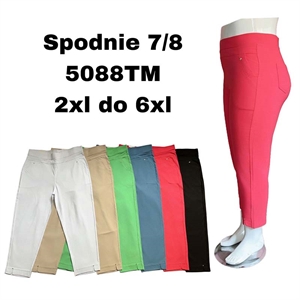 Spodnie damskie 7/8  2XL-6XL