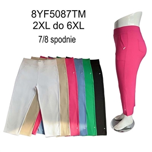 Spodnie damskie 7/8  2XL-6XL