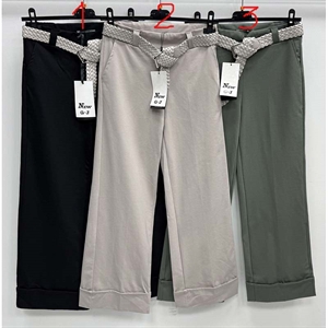 Spodnie szerokie nogawki damskie produkt Włoski  S-2XL