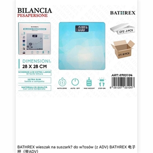 Waga łazienkowa 28x28cm