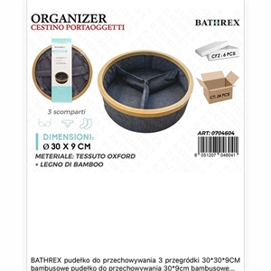 Koszyk organizer do przechowywania 38x9cm