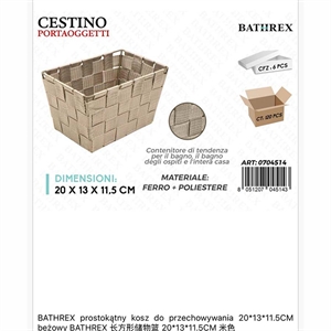 Kosz do przechowywania 20x13x11,5cm
