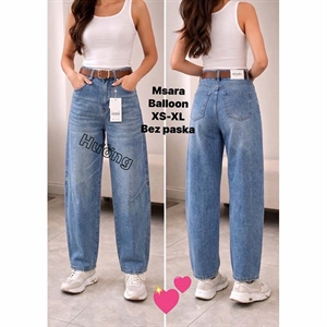 Jeansy balloon M'sara  XS-XL