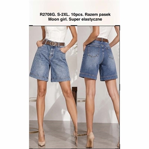 Spodenki jeansowe damskie  S-2XL