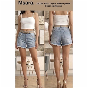 Szorty jeansowe damskie M'sara  XS-XL
