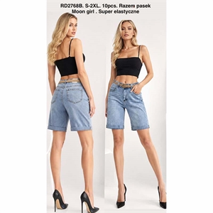 Spodenki jeansowe damskie  S-2XL