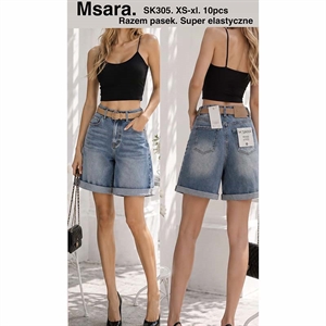 Spodenki jeansowe damskie M'sara  XS-XL