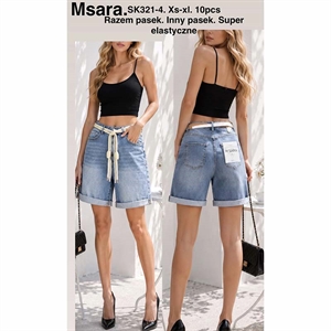 Spodenki jeansowe damskie M'sara  XS-XL