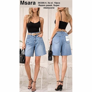 Spodenki jeansowe damskie M'sara  XS-XL