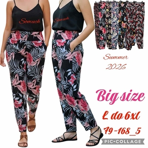 Spodnie damskie Big Size  L-6XL