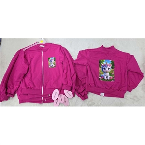 Bluza dziewczęca rozpinana na zamek  116-146cm