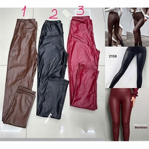Legginsy ze sztucznej skóry produkt Włoski  S-XL