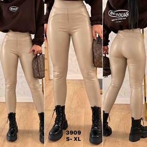 Legginsy ze sztucznej skóry  S-XL