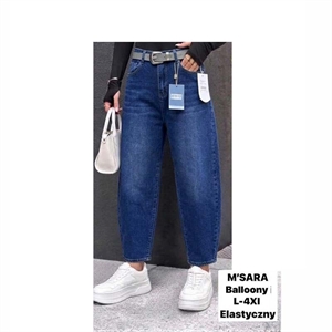 Spodnie jeansowe damskie L-4XL