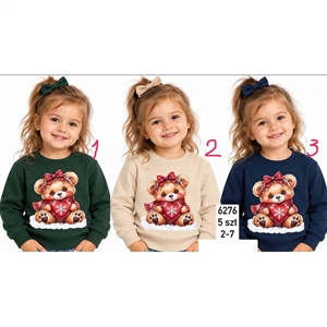Bluza dziewczęca produkt Turecki  2-7 lat