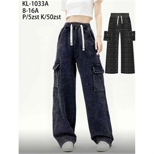 Spodnie szerokie nogawki  8-16 lat