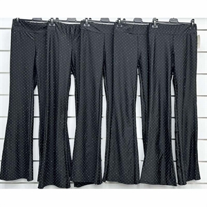 Legginsy dzwony damskie produkt Włoski