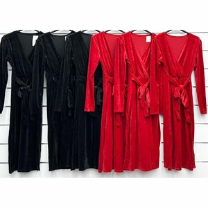 Sukienka welurowa damska produkt Włoski